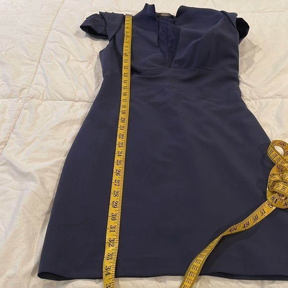 Black Halo blue dress. - Picture 8 of 10